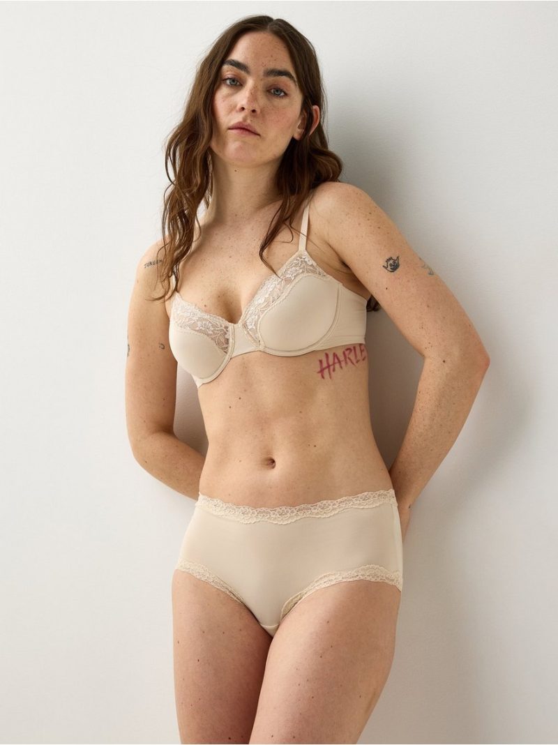 Unpadded wire bra - 3005860-7418
