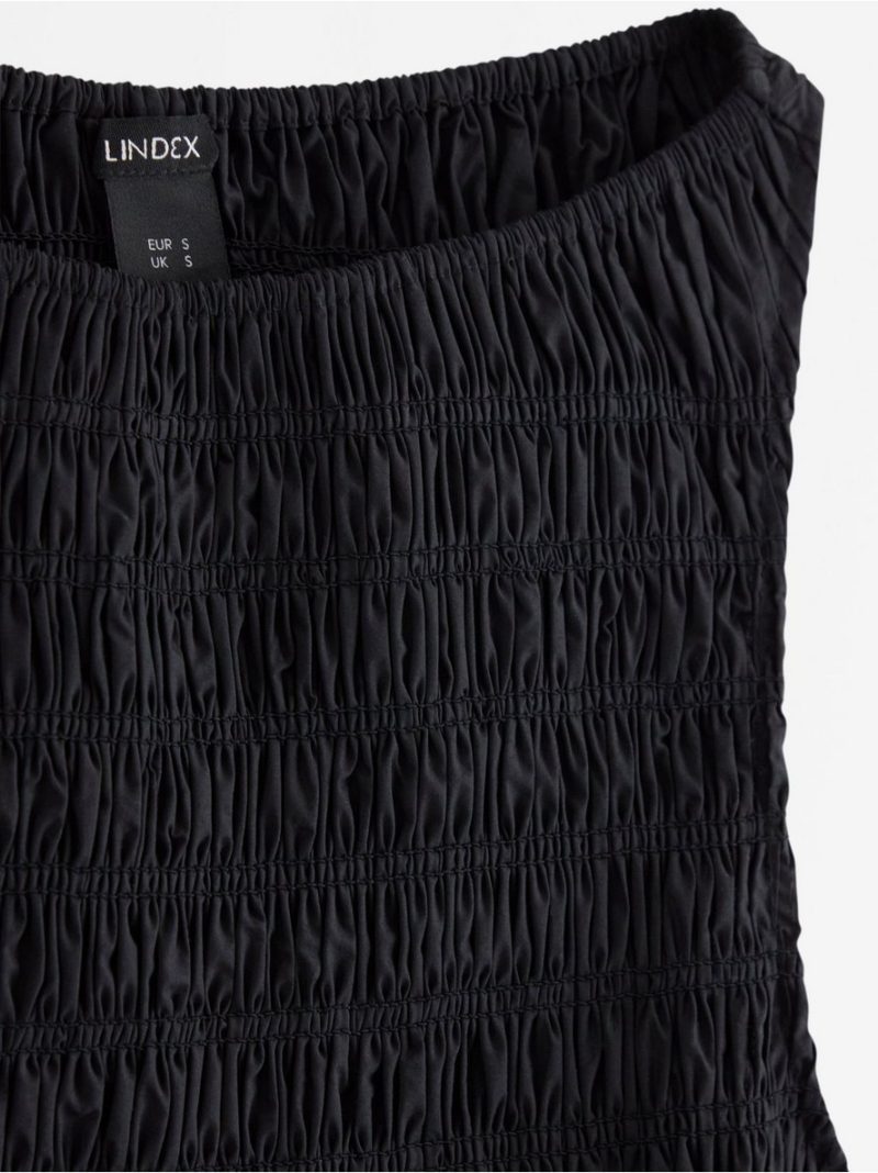 Sleeveless midi dress with smock - 3007611-80