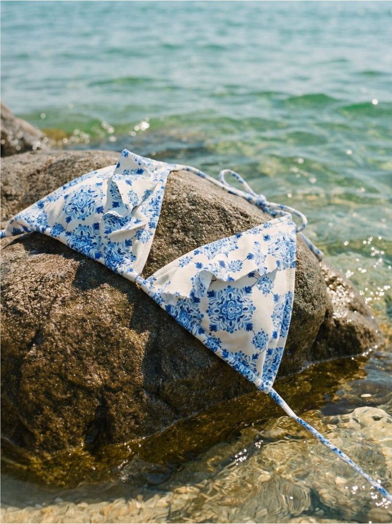Triangle bikini bra - 3008355-8633