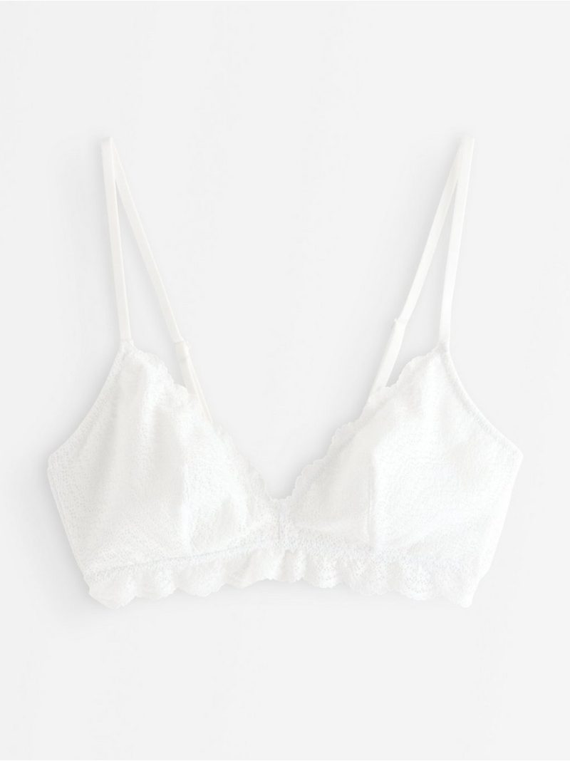 Soft bra with soft lace - 3008696-70