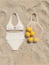 Kupaći kostim donji deo - Bikini bottom with high waist