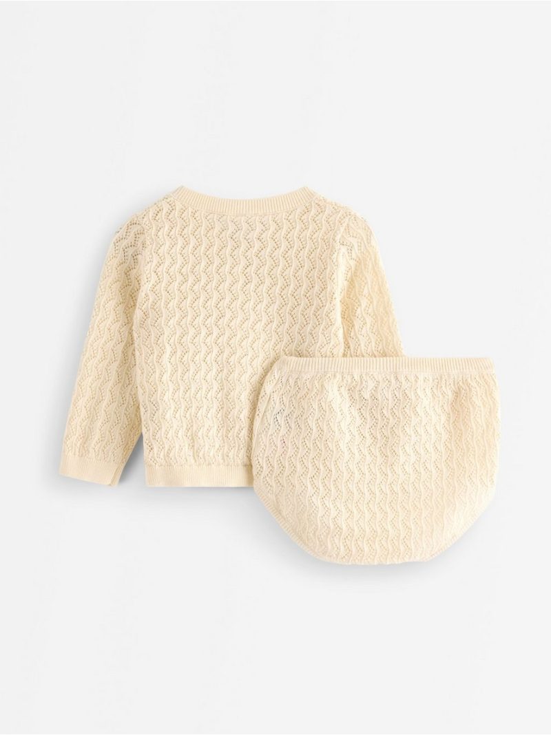 Set - cardigan and bloomers - 3009528-6728