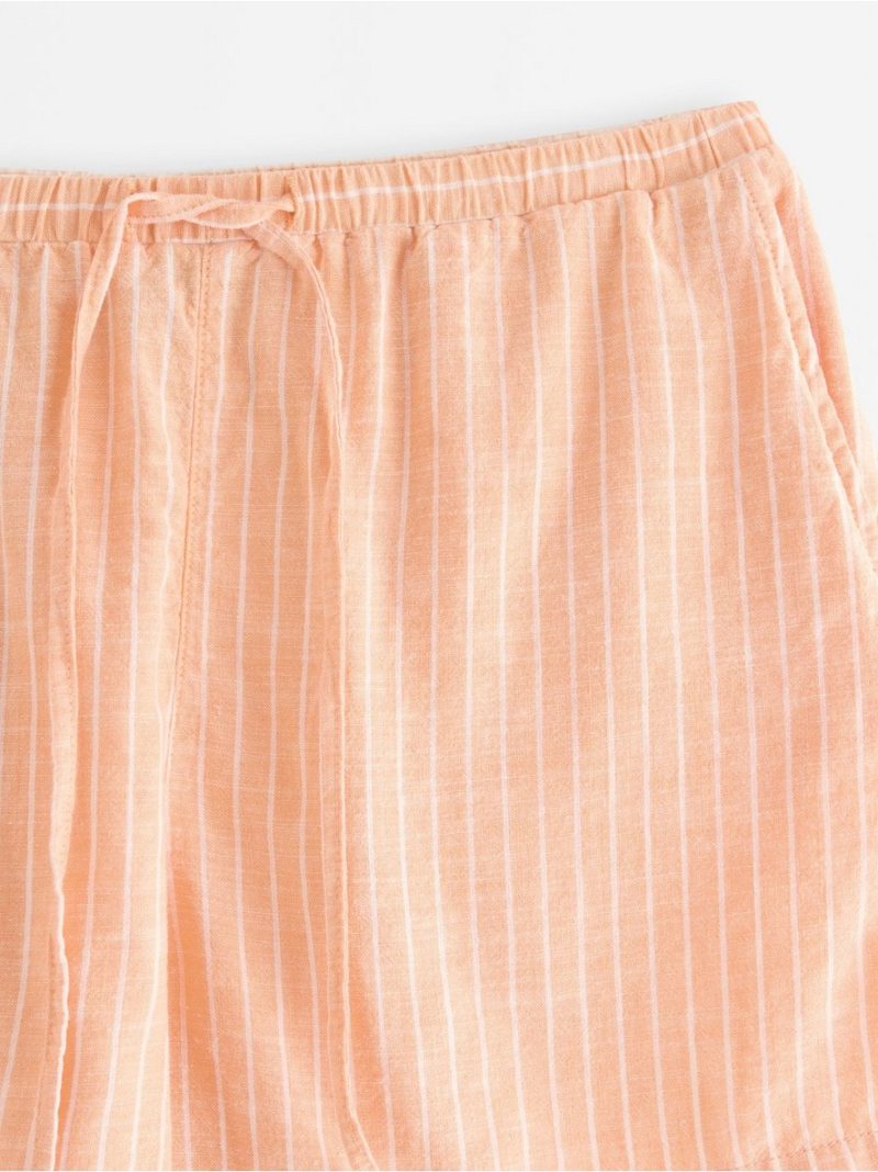 Shorts in linen blend - 3009970-7875