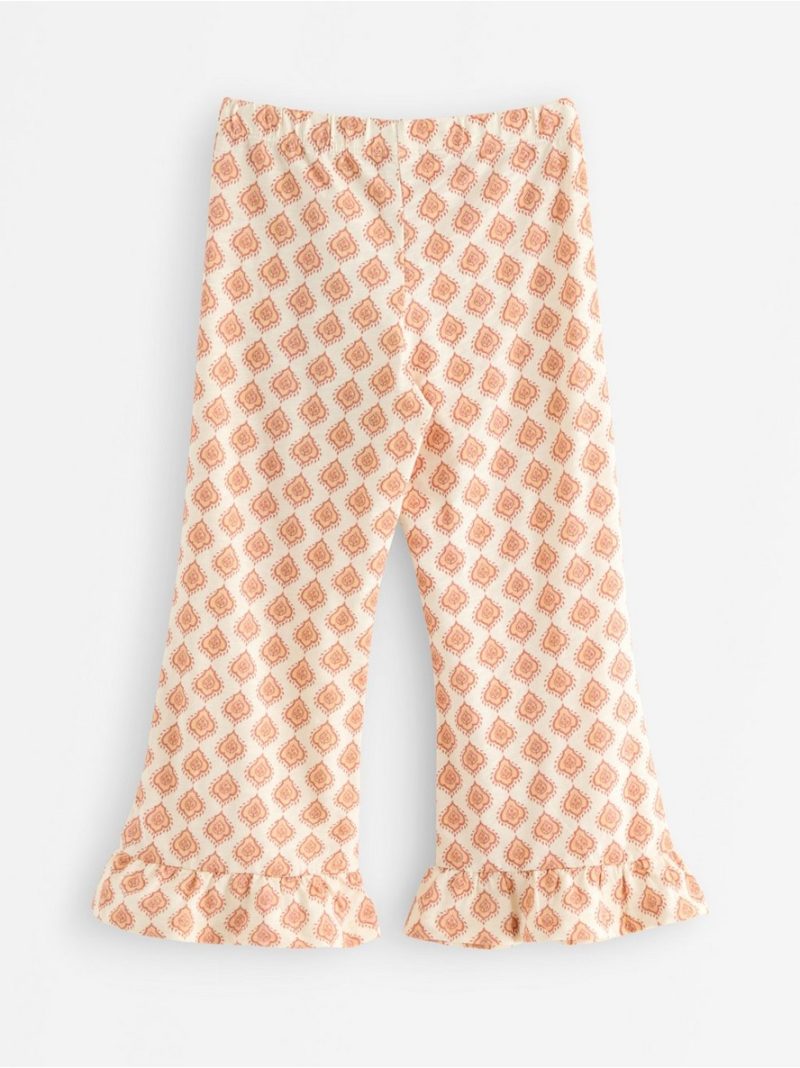 Trousers in slub jersey - 3010047-6728