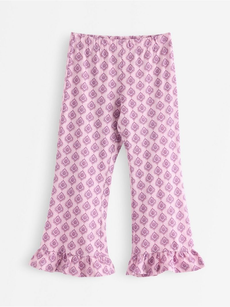 Trousers in slub jersey - 3010047-683