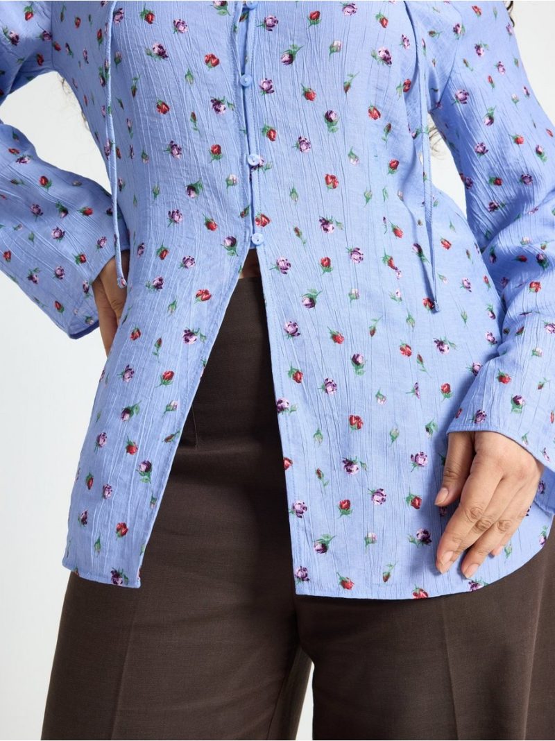 Long-sleeved blouse - 3010079-6754