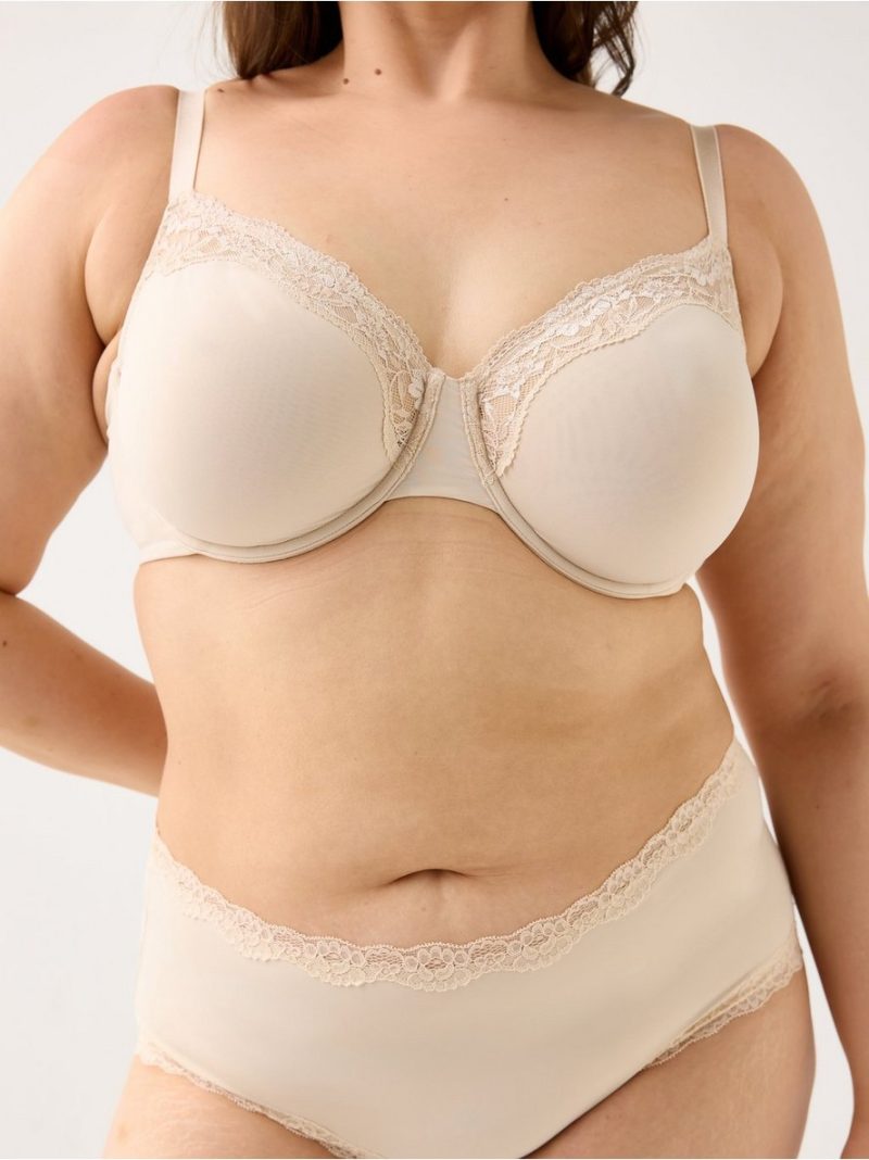 Unpadded wire bra - 3010248-7418
