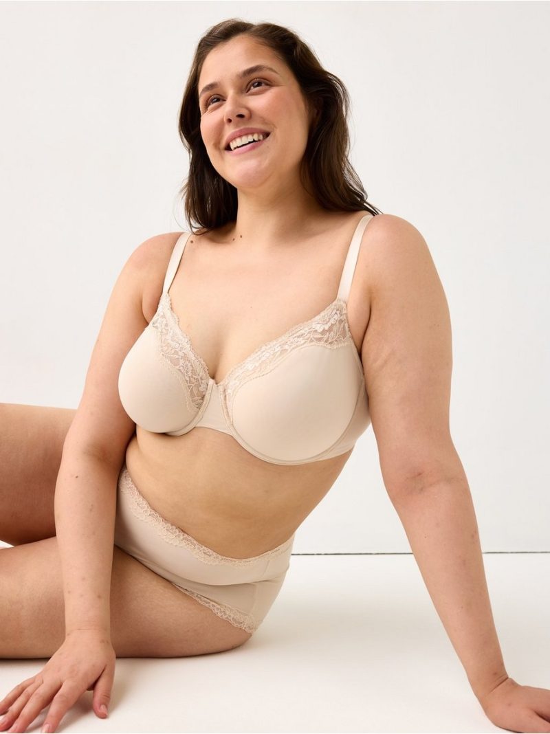 Unpadded wire bra - 3010248-7418