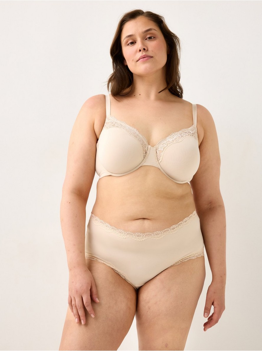 Unpadded wire bra - 3010248-7418