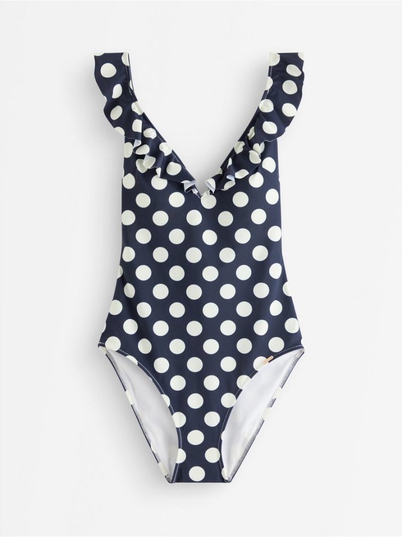 Swimsuit with flounce - 3010490-2150