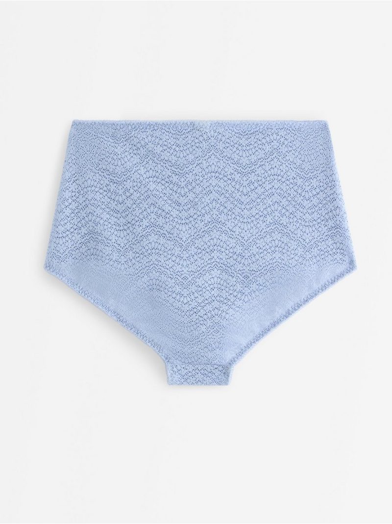 Briefs in lace with high waist - 3010517-7325