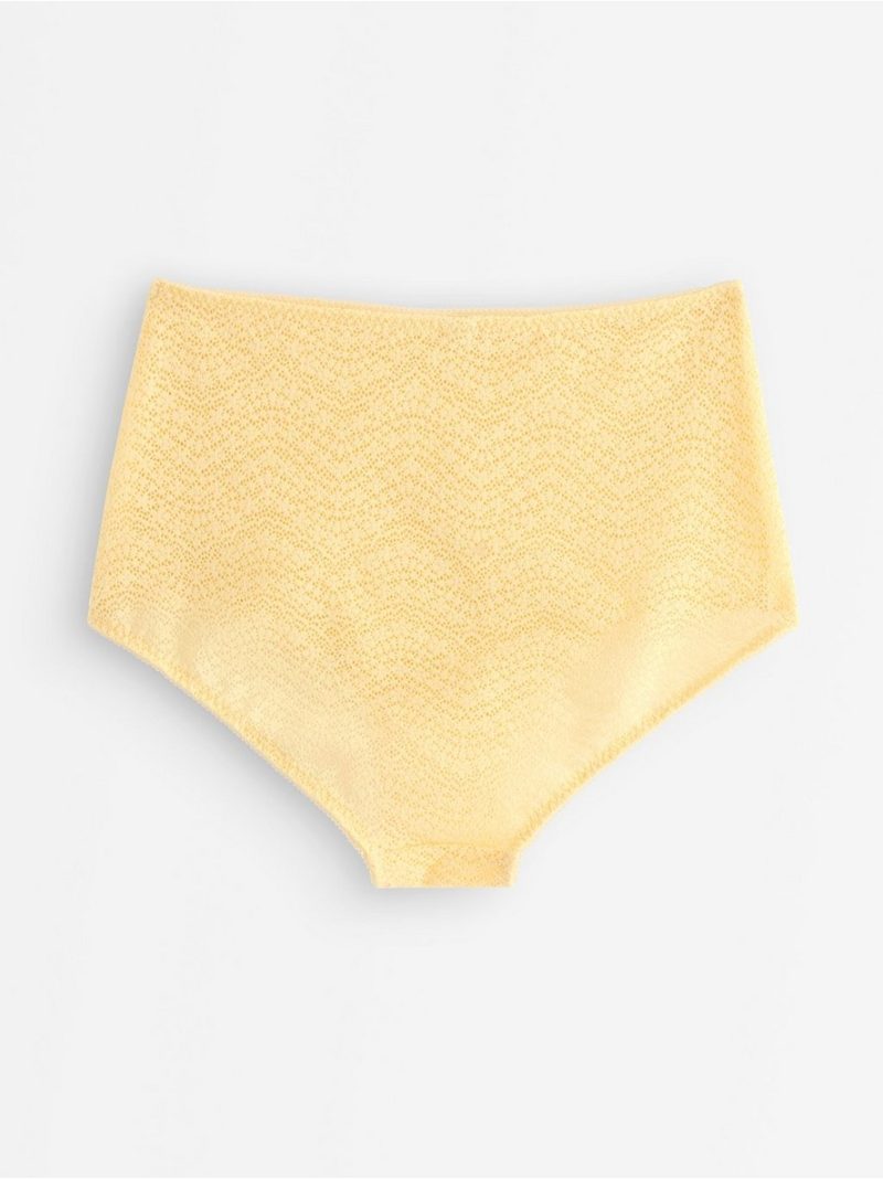 Briefs in lace with high waist - 3010517-9390