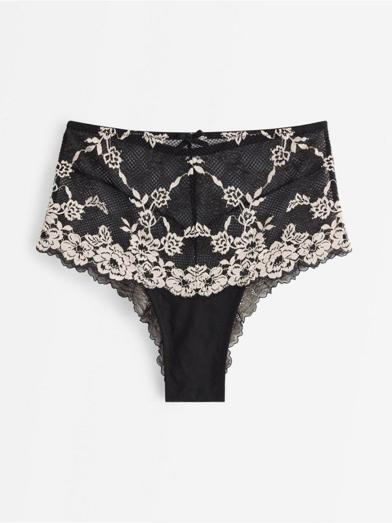 Brazilian briefs in lace  with high waist - 3010538-80