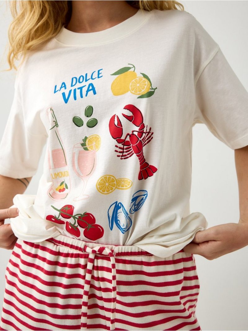 Oversized tee - 3010569-1416