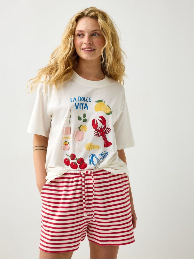 Oversized tee - 3010569-1416