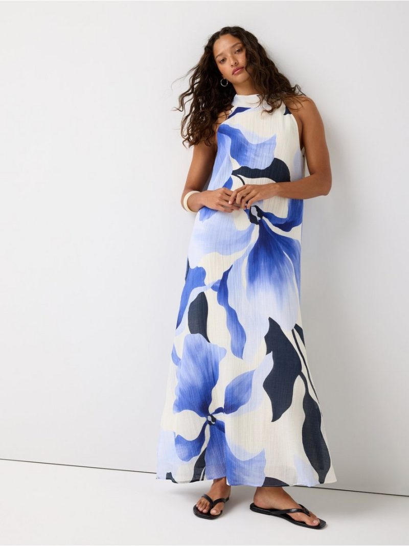Sleeveless maxi dress - 3010609-1418