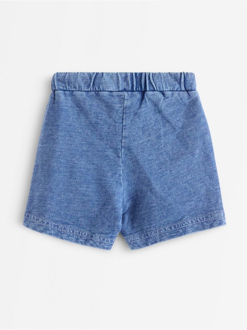 Sweat shorts with denim look - 3010669-766