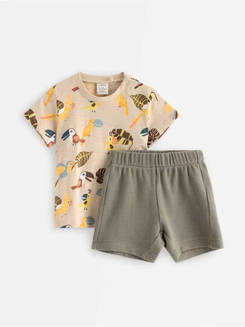Set - top and shorts - 3010681-7458
