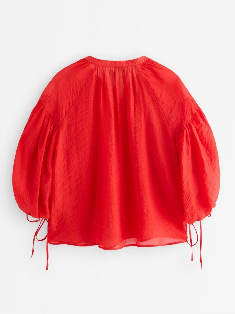 Short-sleeved blouse - 3010712-6324