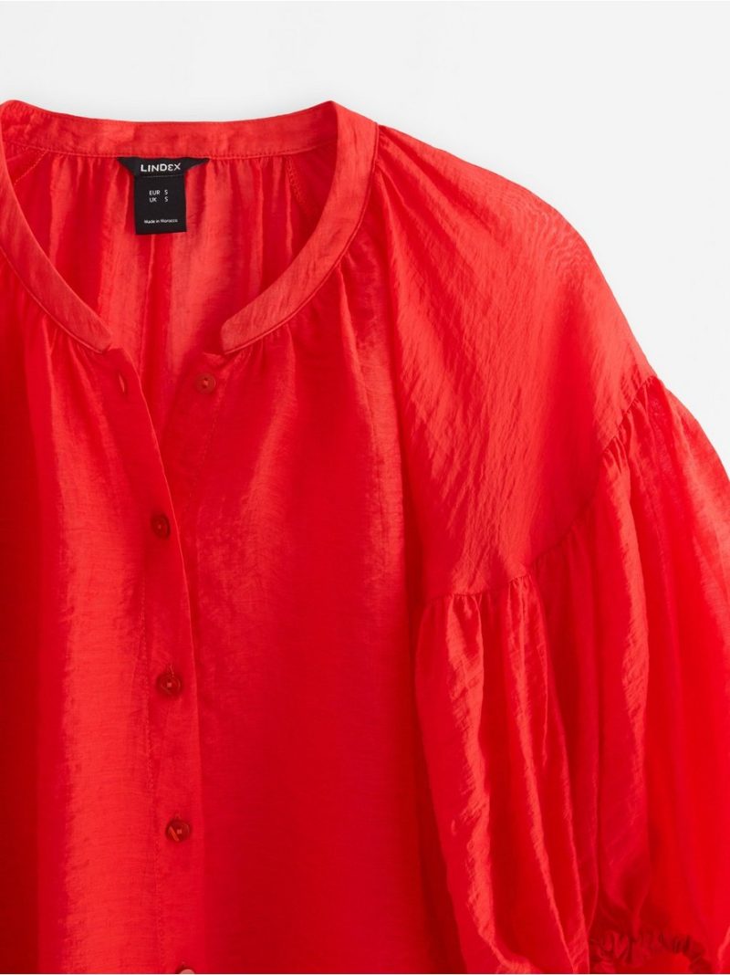 Short-sleeved blouse - 3010712-6324