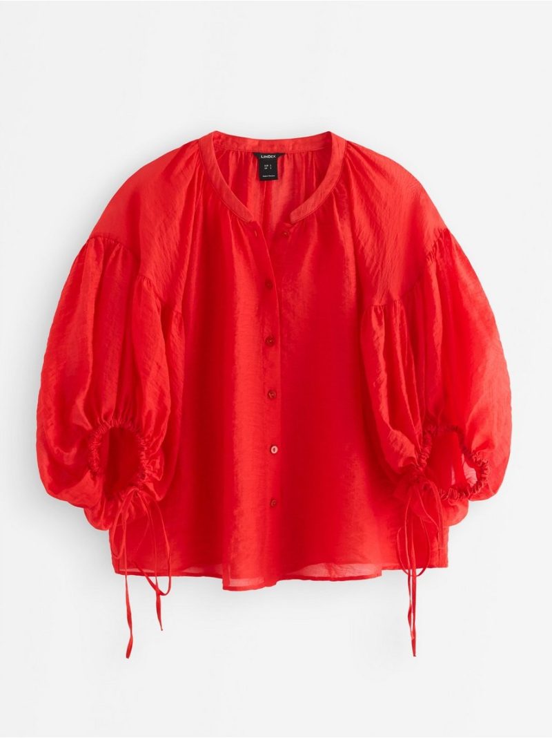 Short-sleeved blouse - 3010712-6324