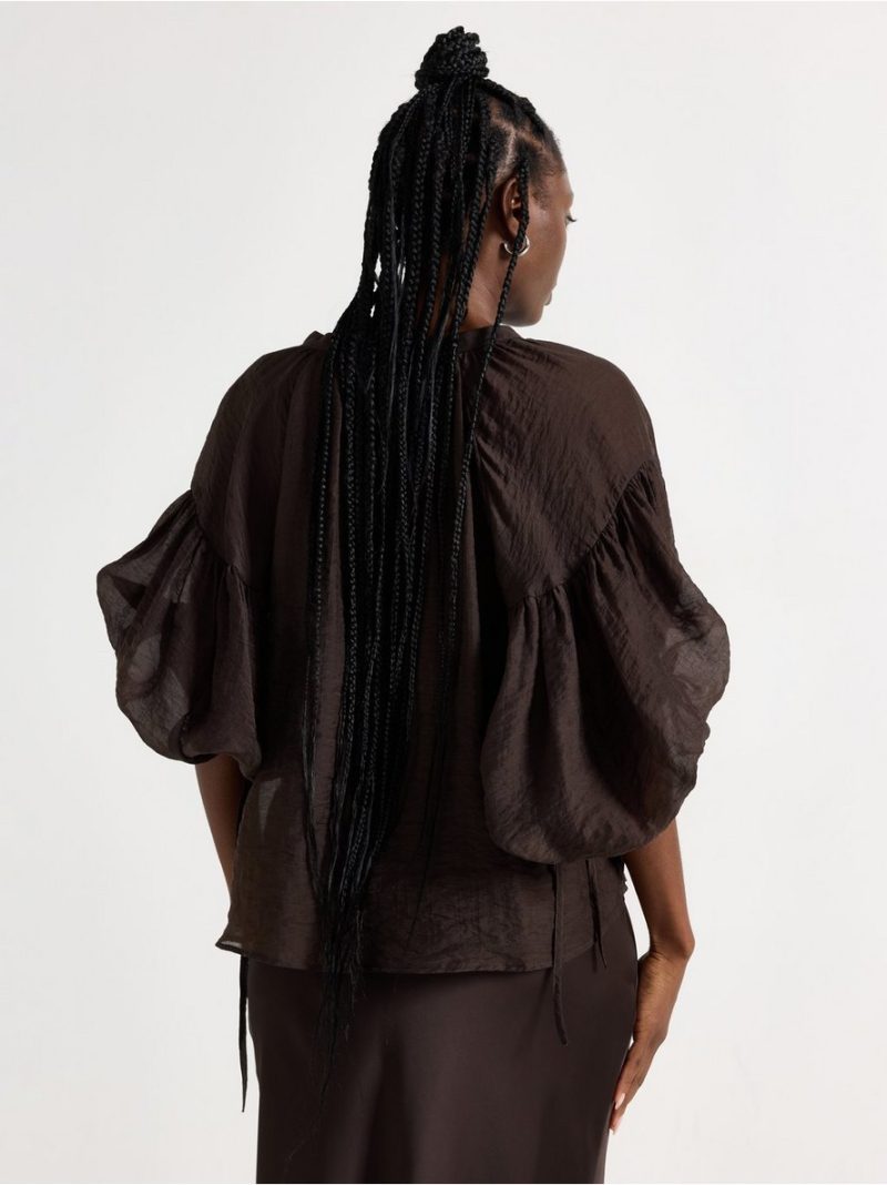 Short-sleeved blouse - 3010712-7024