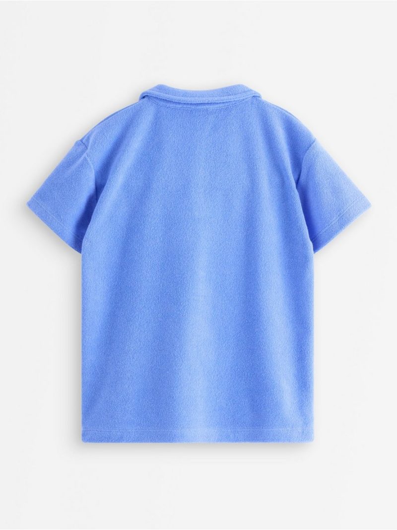 Top in terry  with collar - 3010737-7859