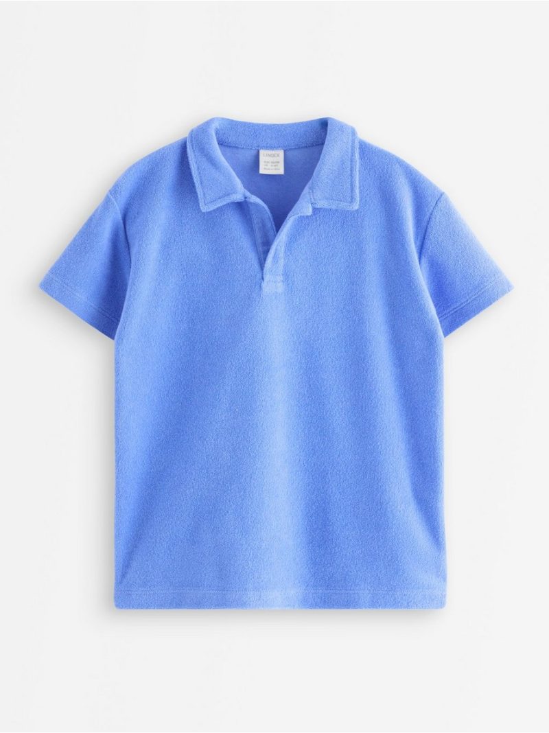 Top in terry  with collar - 3010737-7859