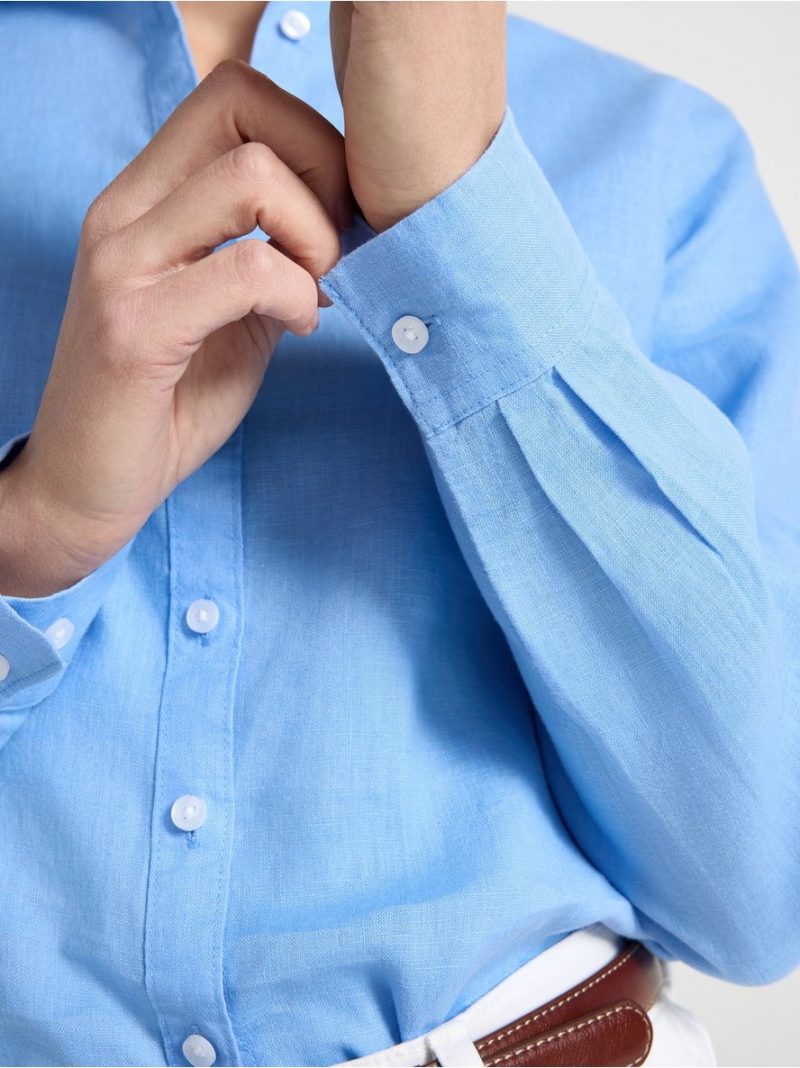 Shirt in linen - 3010738-7483