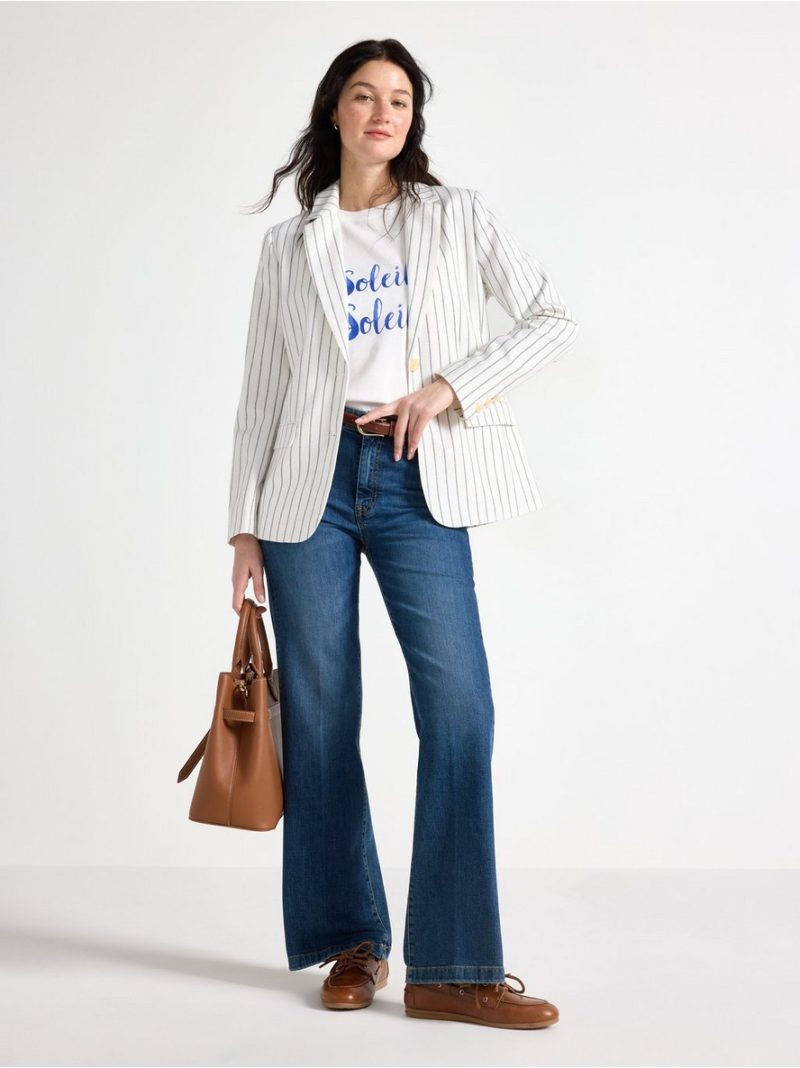 Blazer in linen blend - 3010762-300