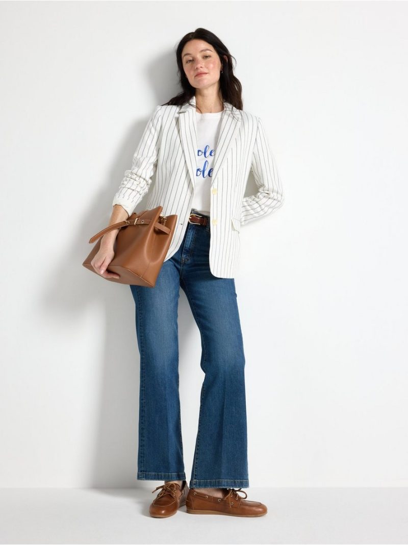 Blazer in linen blend - 3010762-300