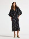 Long-sleeved midi dress - 3010816-80