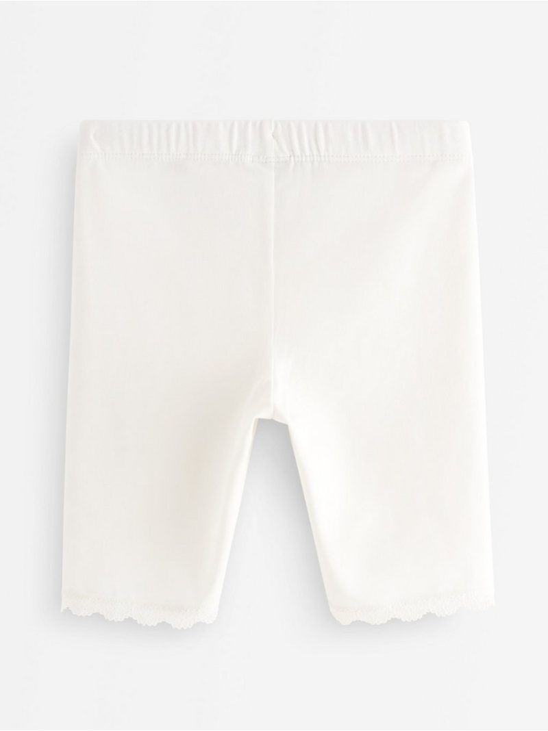 Cycling shorts with lace trim - 3010831-325
