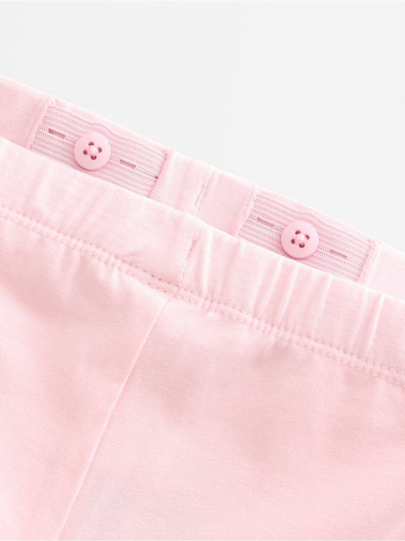 Cycling shorts with lace trim - 3010831-6666