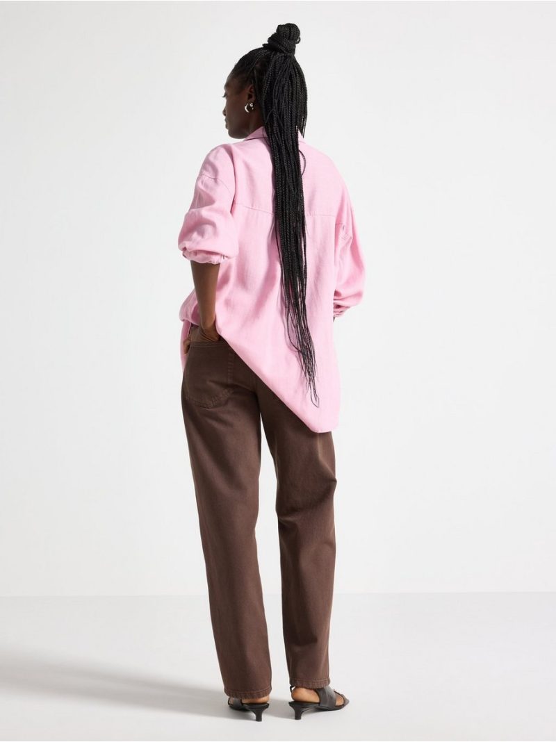 STRAIGHT jeans with regular waist - 3010833-1863