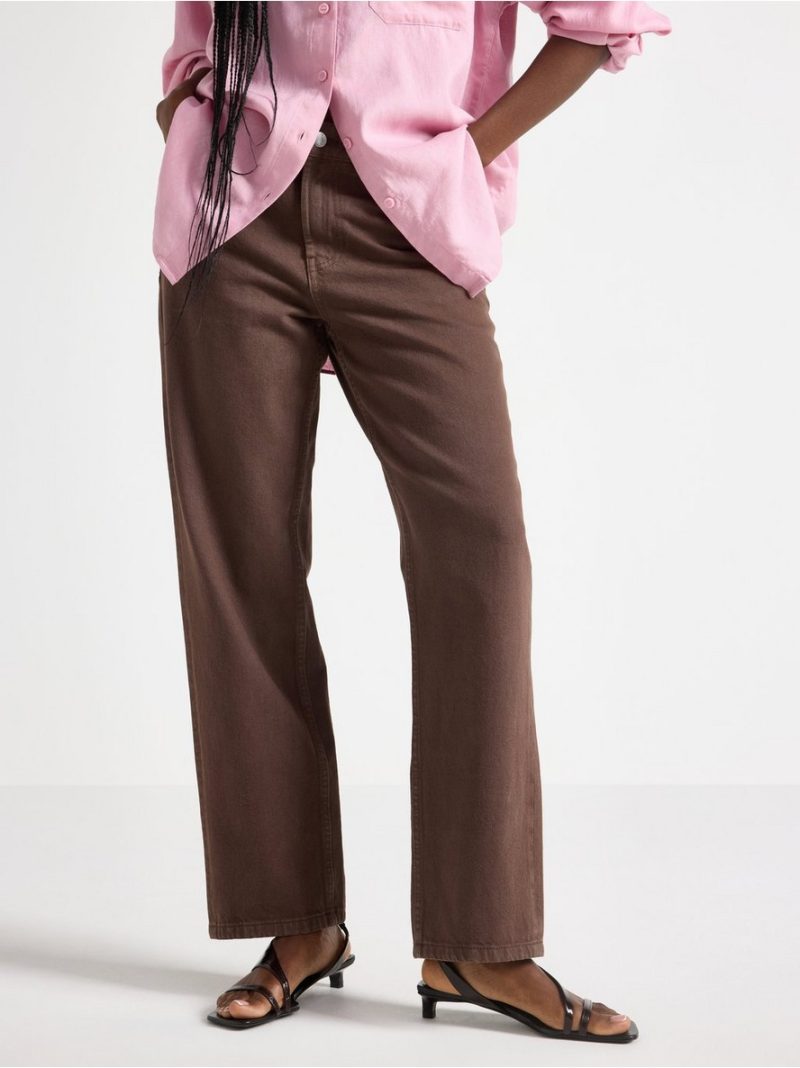STRAIGHT jeans with regular waist - 3010833-1863