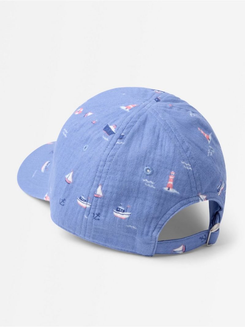Cap in cotton gauze - 3010850-5811