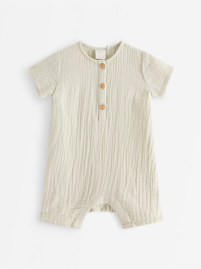 Romper in cotton gauze - 3010952-1326