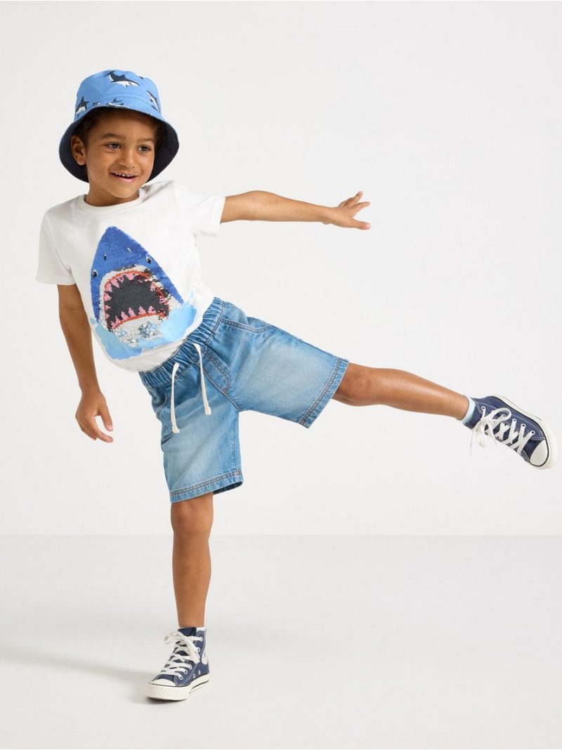 Denim shorts - 3011025-791