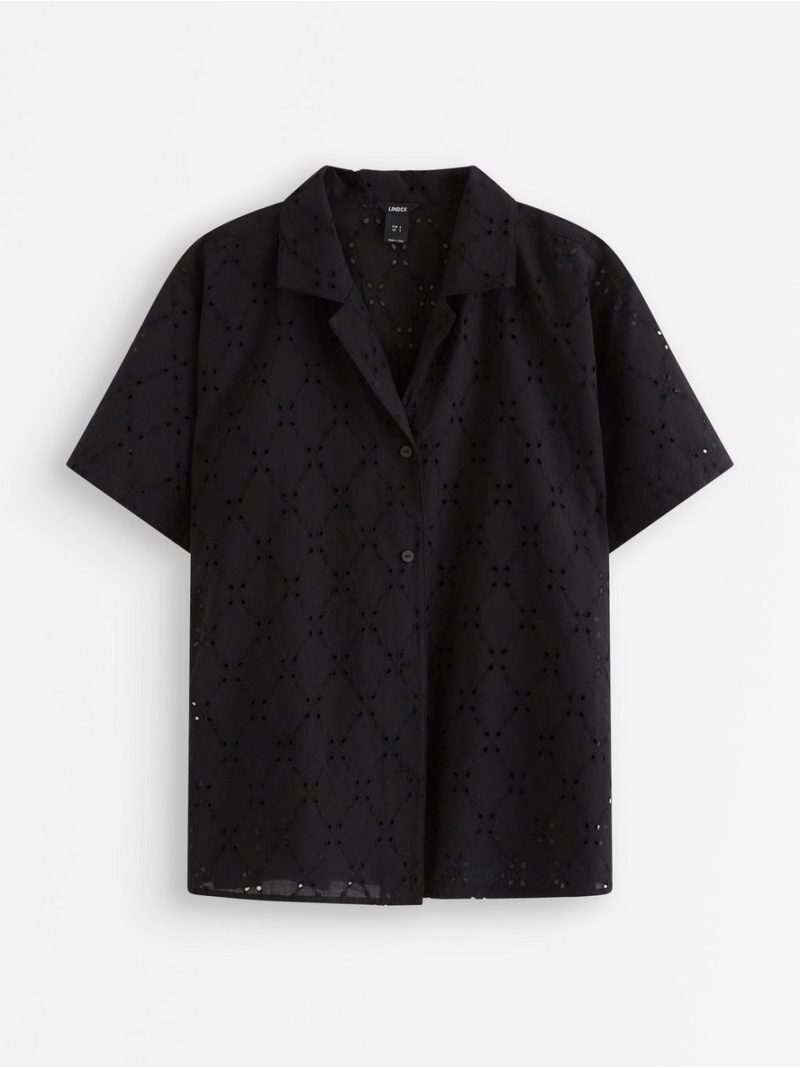 Shirt with broderie anglaise - 3011129-80