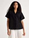 Shirt with broderie anglaise - 3011129-80