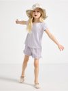 Shorts with broderie anglaise - 3011161-9959