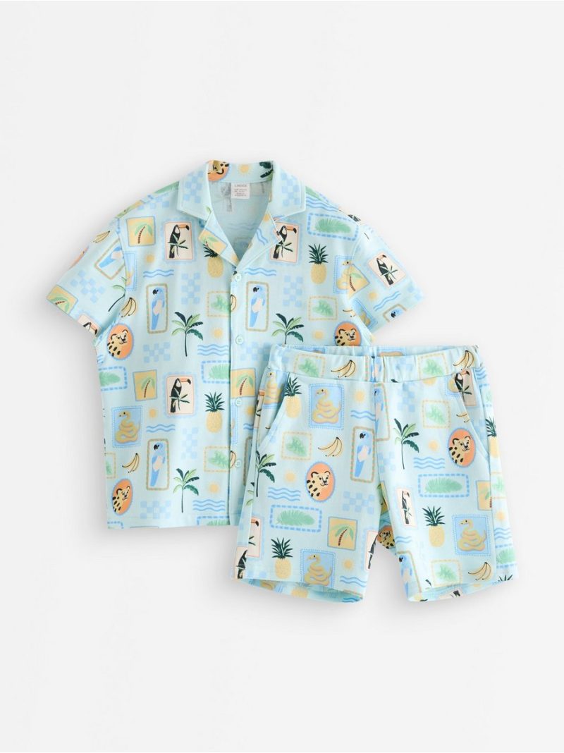 Set - top and sweat shorts - 3011163-1268