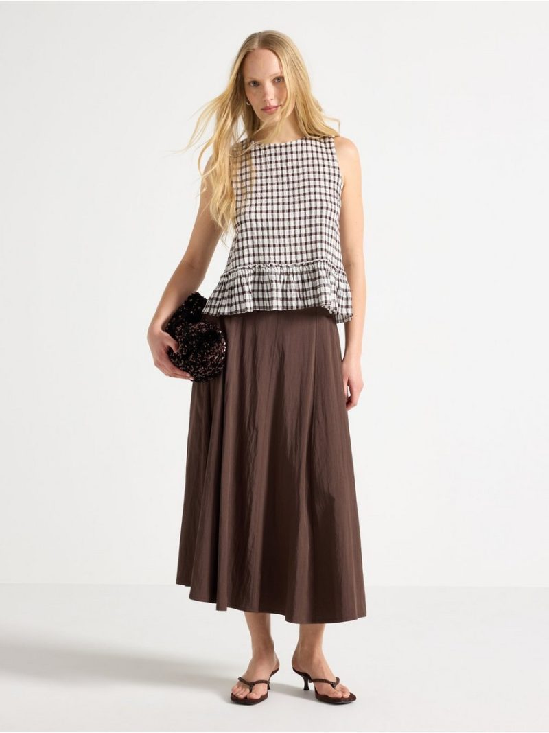 Tank top in seersucker - 3011258-1863