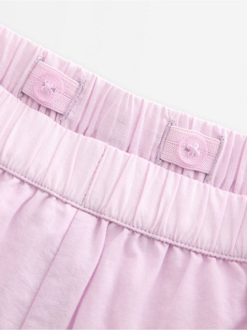 Trousers with broderie anglaise - 3011281-683