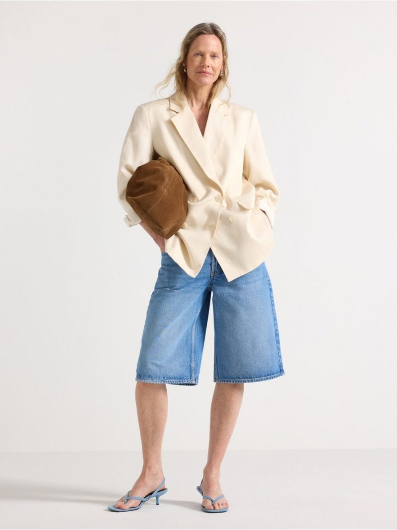 Long denim shorts - 3011294-791