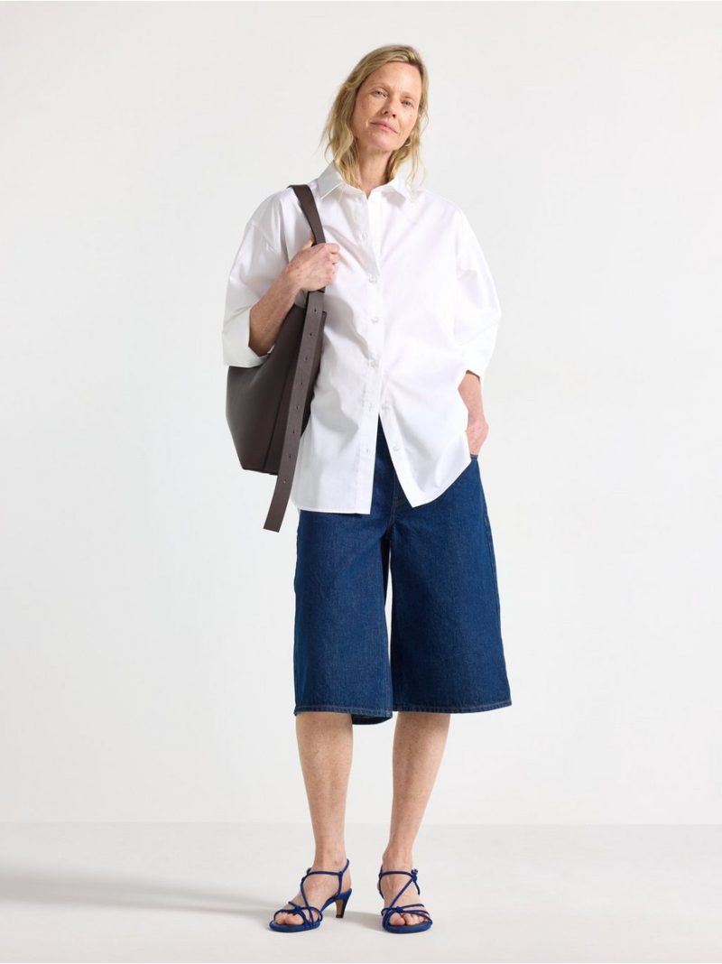 Long denim shorts - 3011294-822