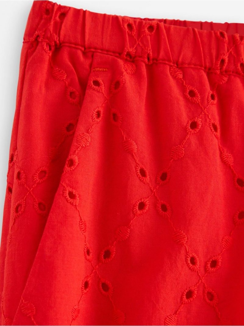 Trousers with embroidery - 3011304-6324