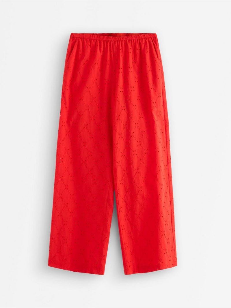 Trousers with embroidery - 3011304-6324