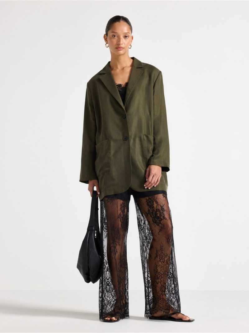 Trousers in lace - 3011319-80